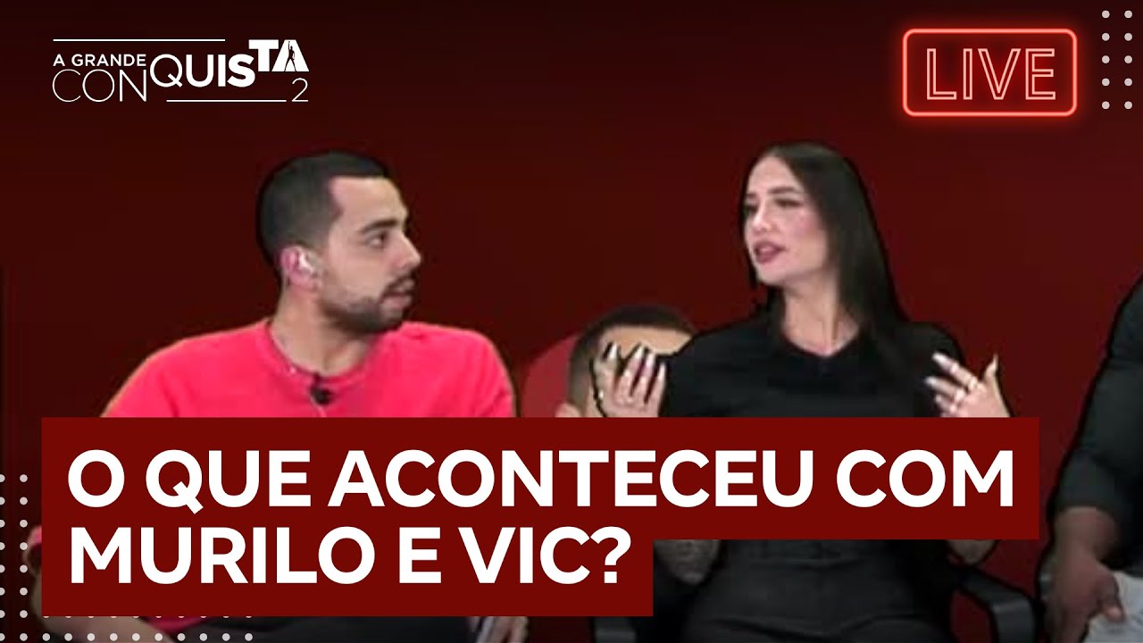 "Me arrependi", afirma Victoria Macan sobre romance com Murilo no reality | Live A Grande Conquista