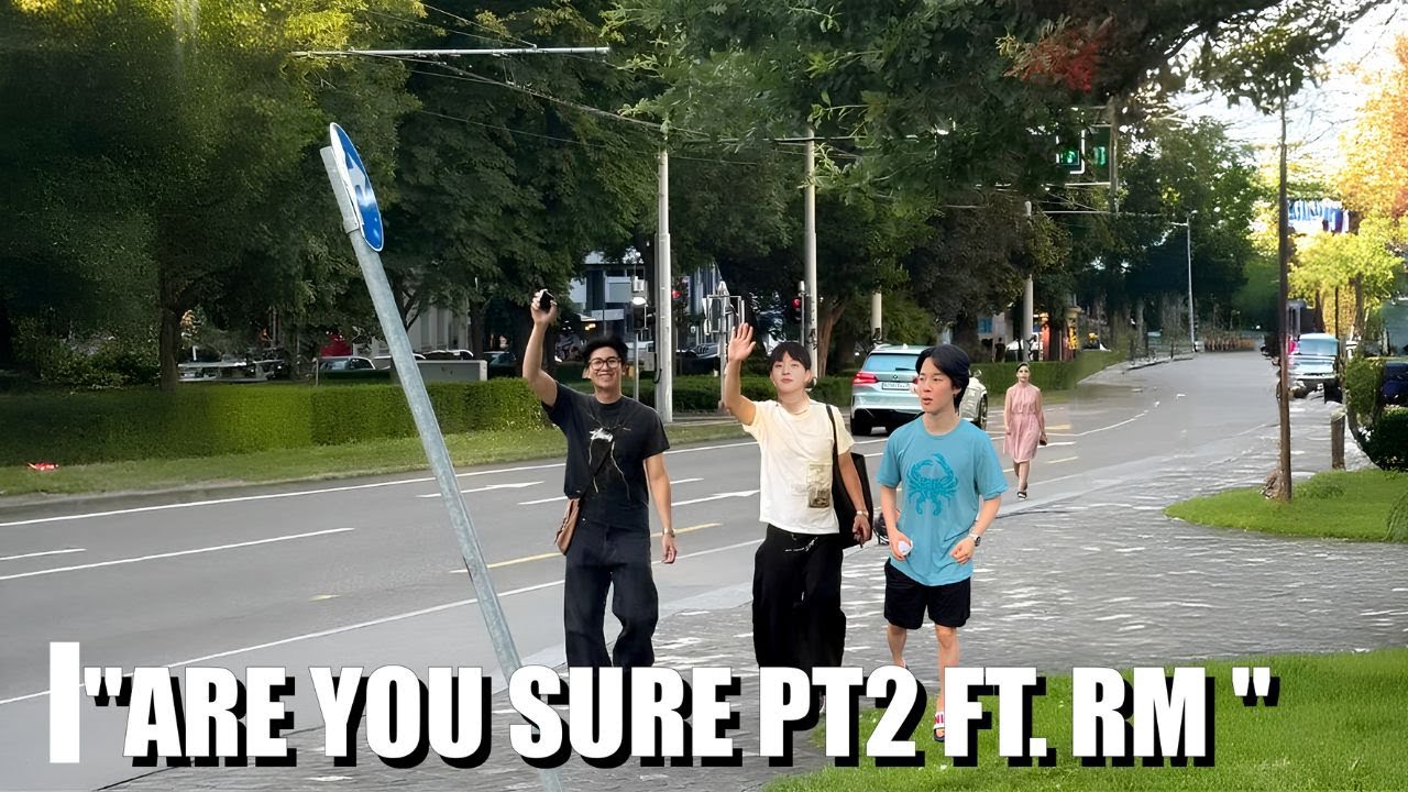 "Are You Sure S2 FT. RM"! Видео с Чонгуком, Чимином, RM BTS со съемок в Швейцарии