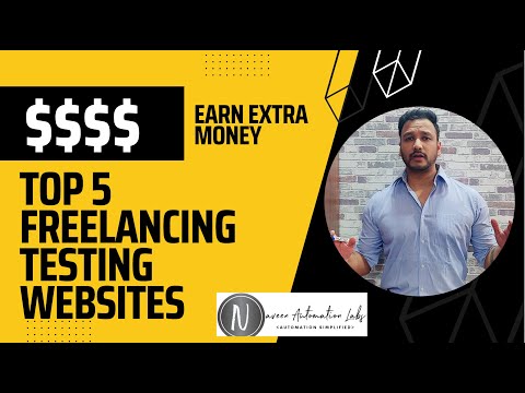 TOP 5 FREELANCING WEB-SITES FOR TESTERS || EARN SOME EXTRA MONEY