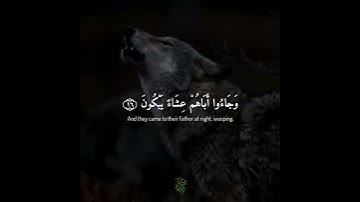 ( و جاءوا أباهم عشاء يبكون ) من سورة يوسف - القارئ إسلام صبحي