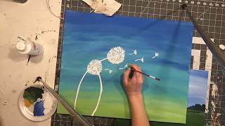Dandelions Timelapse || The Social Easel
