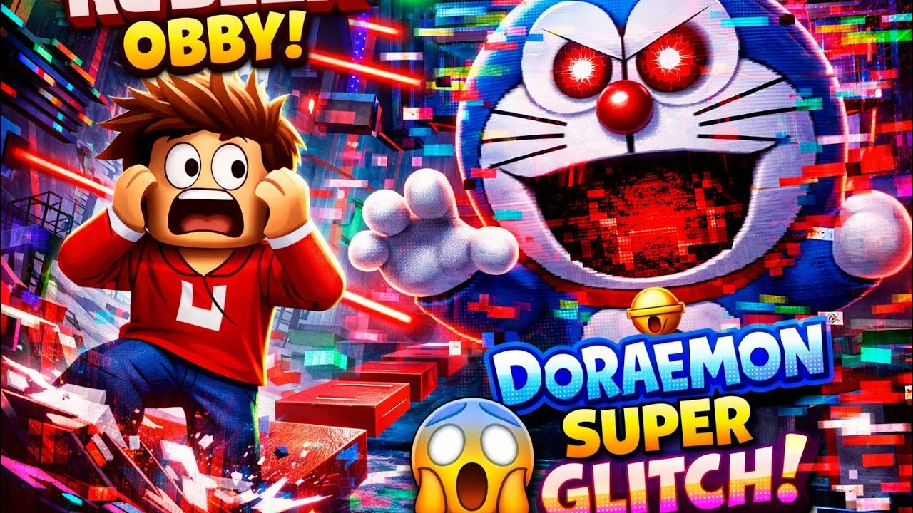 Playing doremon obbay in Roblox supper glitch ho gaya 😱