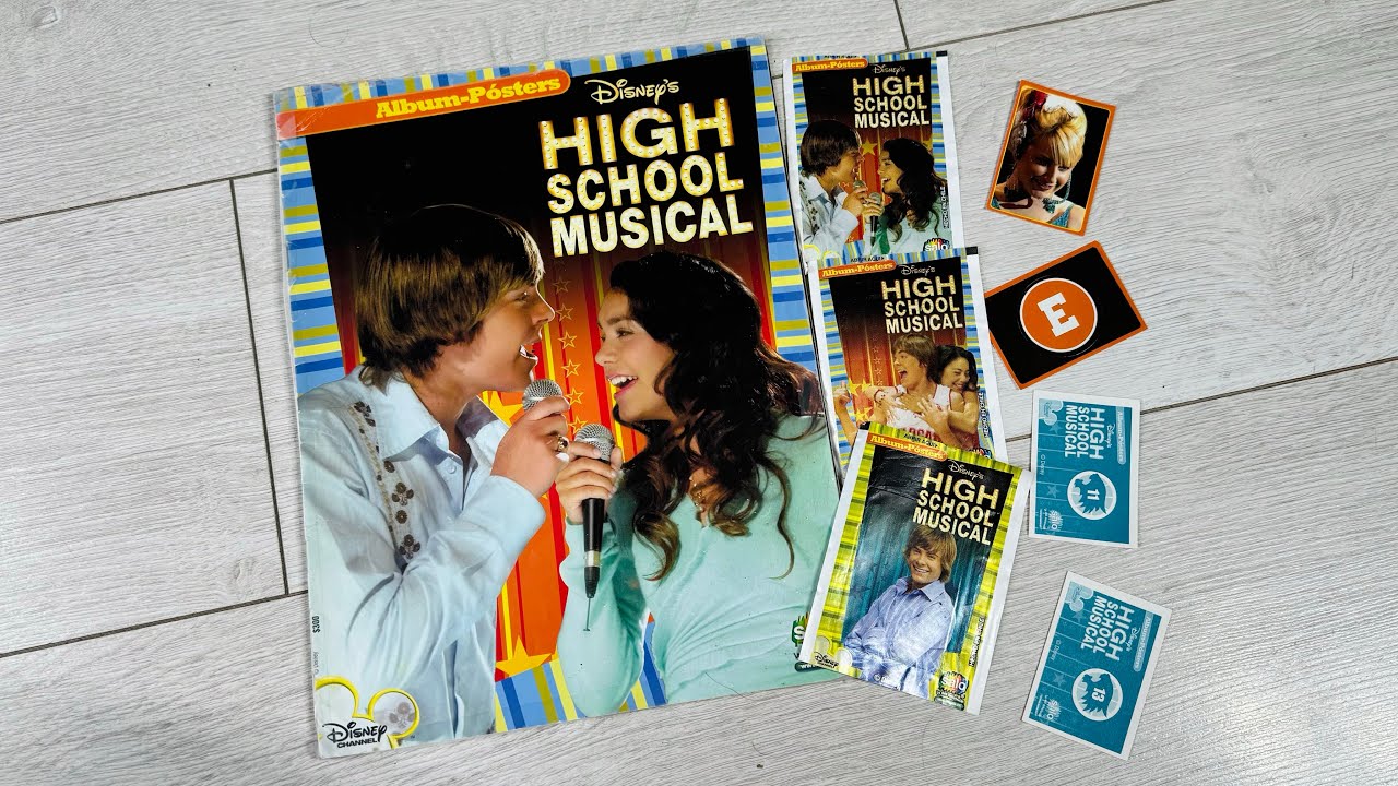 Disney High School Musical 🏀🎤: Álbum Póster Salo (2006) “Unboxing”
