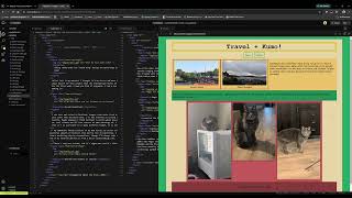CIS 121 - Personal Website overview