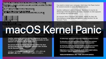 macOS Kernel Panic History