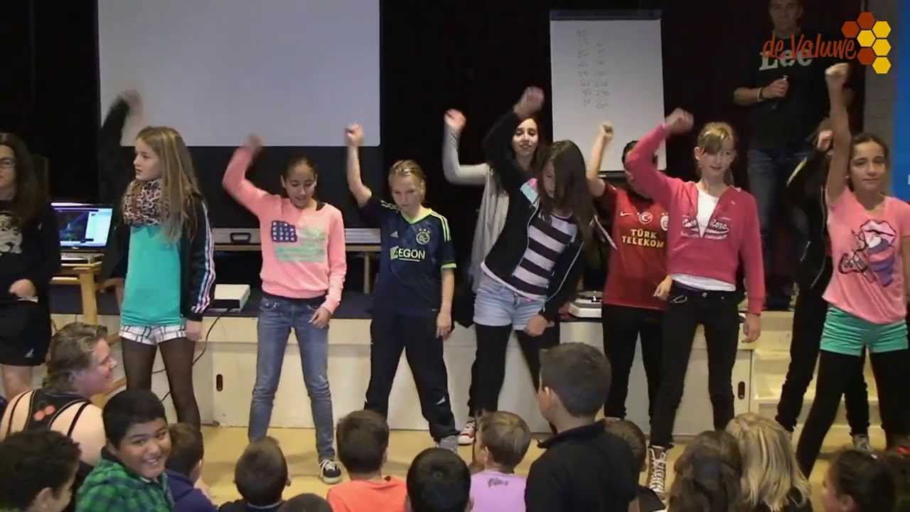 Kinder boekenweek bij basisschool de Regenboog in Cuijk