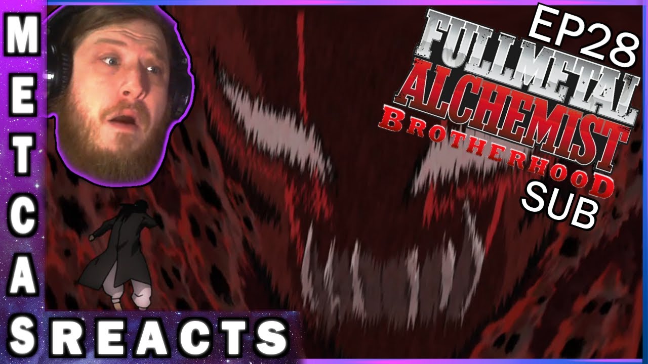 Fullmetal Alchemist: Brotherhood (SUB) - Episode 28 Reaction - metcas reacts
