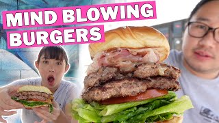 BEST BURGERS in Honolulu || Massive, Saucy, Juicy Burgers [Oahu, Hawaii]