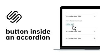 Add Button to Accordion in Squarespace // How To Add A Button To An Accordion in Squarespace