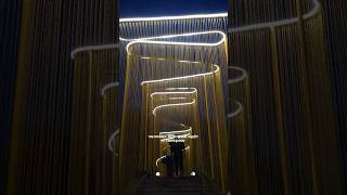 «Прямая кривая», инсталляция на мосту от архитектора Филиппа Киценко для биеннале Артмоссфера