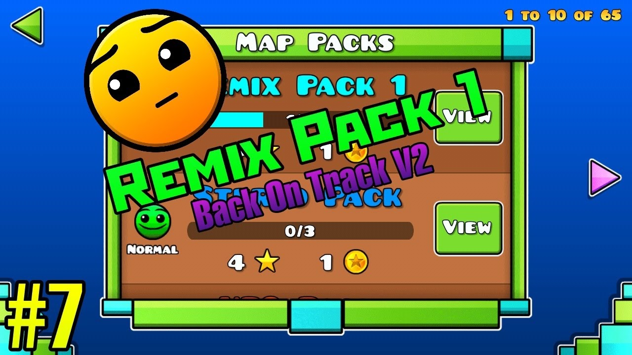 Geometry Dash Back On Track Remix