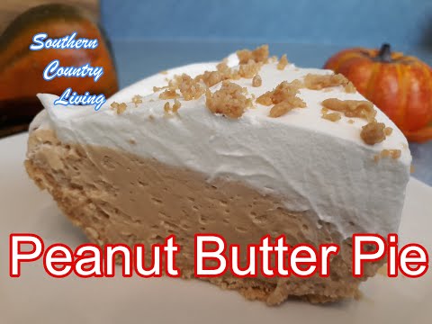 Peanut Butter Pie  |  Fast and Easy Recipe