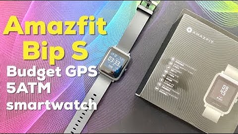 Amazfit Bip S Unboxing, Setup, In-depth Hands On