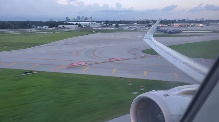 Fll-LAX Airbus A321S Take off
