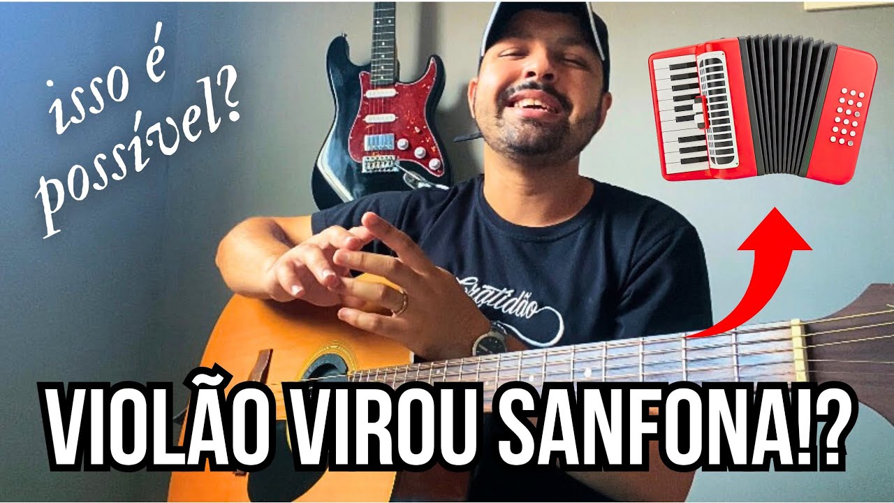 VIOLÃO VIROU SANFONA? 😱 O ERRO que TODO iniciante comete no Xote