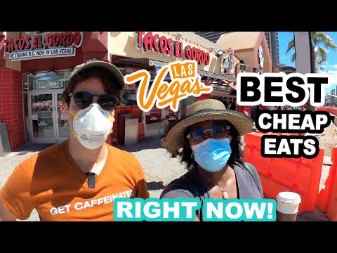 BEST CHEAP EATS on the Las Vegas Strip  (Las Vegas 2021 ) 