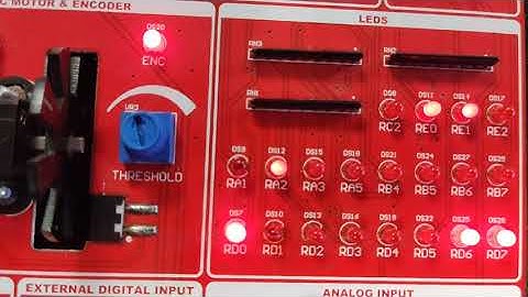 LAUNCH LOGIC OPERATION USING PTK40A-PIC TRAINING KIT