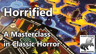 Horrified Board Game Review & How to Play | Classic Universal Horror from a Classy Coop