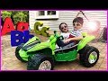 Pokemon Ball, Extreme Dune Racer 12V Power Wheels and Learning ABC Letter Alphabets