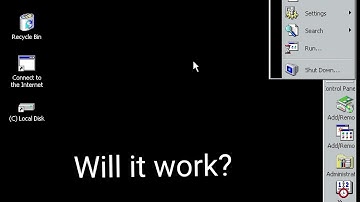 installing windows 2000 on a phone (Read desc)