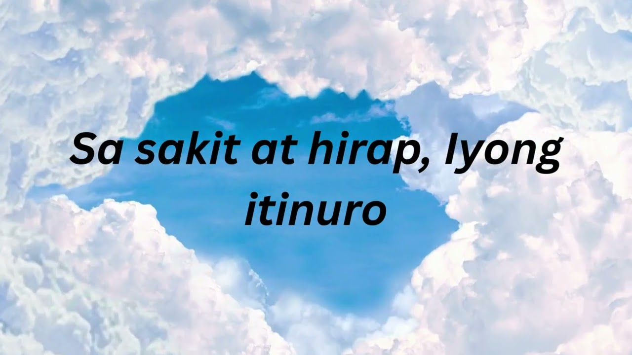 Salamat sa mga pagsubok,Panginoon