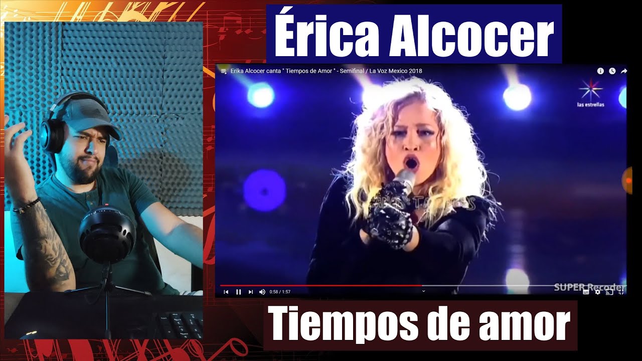 Érika Alcocer - Tiempos de amor LA VOZ | Reacción/Análisis🎤