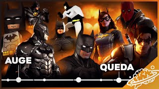 o AUGE e QUEDA dos JOGOS DO BATMAN (1986 - 2022) // SAGA ARKHAM, LEGO e GOTHAM KNIGHTS