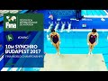 Women's 10m Synchro Final - FULL REPLAY | Budapest 2017 | Diving | FINA World Championships