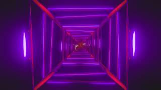 [4K] Trippy Square Light Tunnel - VJ Loop