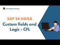 Sap s4hana  custom fields and logic cfl