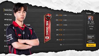 NS DOKC 4.5 Sensitivity & Controls🔥Best Korean🇰🇷 Player | BGMI & PUBG MOBILE #nsdokcsensitivitiy  screenshot 4