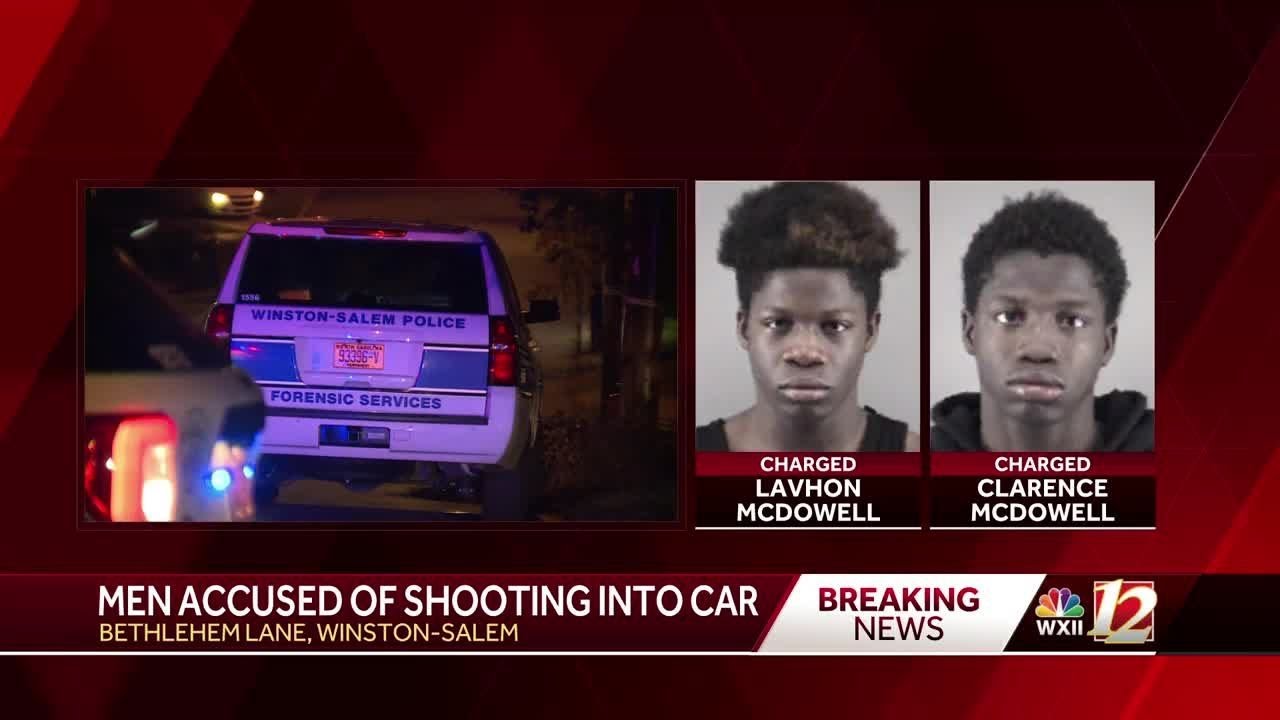 Winston-Salem police say two people facing charges after shots fired ...