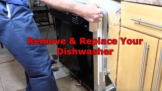 Remove An Old Dishwasher And Install A New One - Beginners Guide