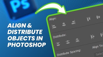 Align And Distribute Objects In Photoshop