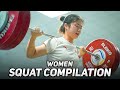 Womens squats compilation  iwf world cup 2024