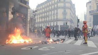 Manifestation à Paris: tensions entre Opéra et les Grands Boulevards | AFP Images