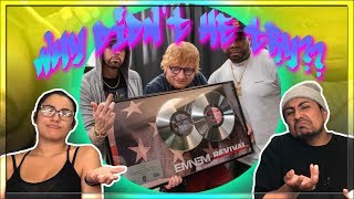 Ed Sheeran - Remember The Name Ft. Eminem & 50 Cent (Lyric Video) REACTION