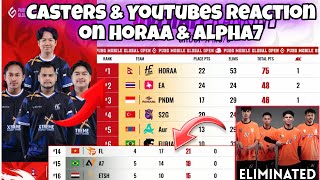 Everyone Reactions on Horaa Domination & Alpha7 Out From PMGO | Not Expected By Everyone  screenshot 3