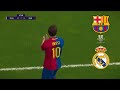 Supercopa de España 2009 Final | FC Barcelona Vs Real Madrid | El Clasico Pes 2021
