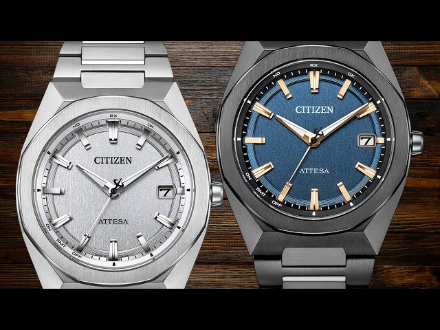 Citizen Attesa ACT CB3040-56H and CB3045-61L - YouTube