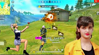 Girl Playing Free fire | Greena free fire game | #HeliumGaming | Helium gaming | Classe Squad game screenshot 5