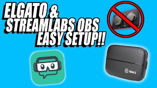 EASY Elgato HD60s + Streamlabs OBS Stream (PS4) Setup WITHOUT Mixamps or Chat link cables