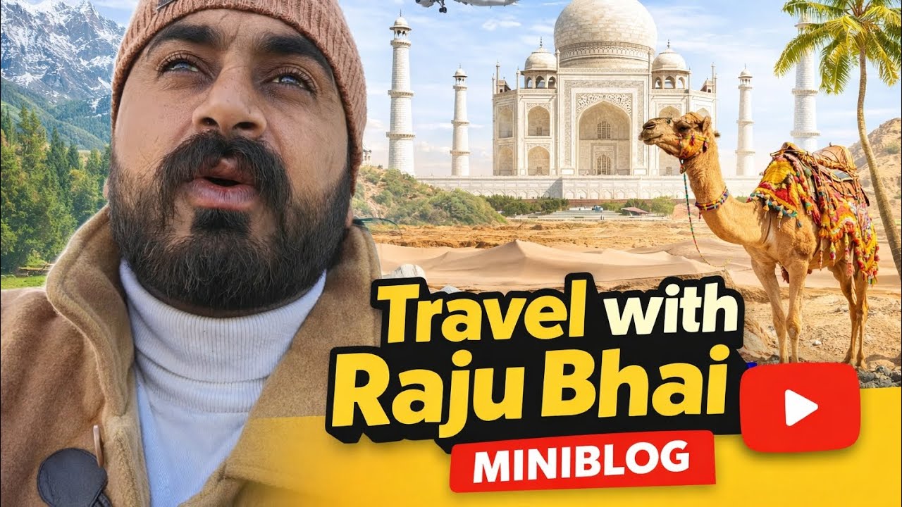 Travel with Raju bhai 🙏😂