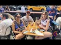 New Yorkers celebrate a thrilling possibility: The Knicks could soon be champions