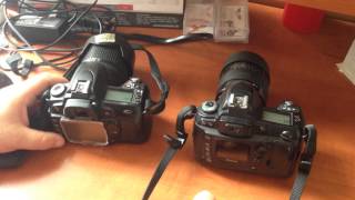 Видео Обзор-сравнение Nikon D70 и Nikon D80 (автор: Сервисный центр Penall)