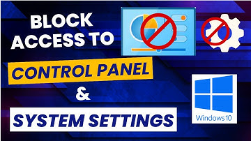 Block Access to PC Settings and Control Panel | Windows Group Policy Tutorial