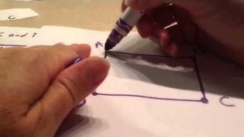 Triangle sum theorem demonstration