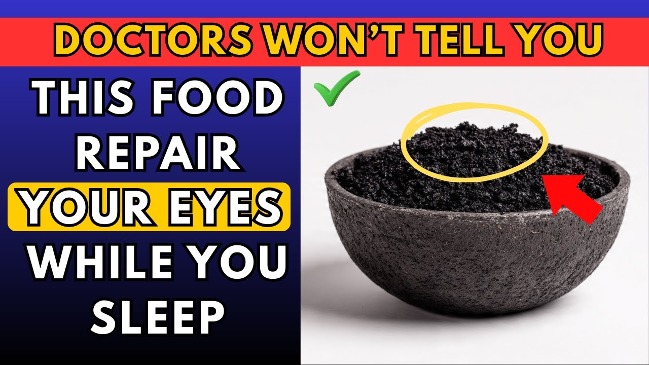 Over 60? Eat These 3 Foods Before Bed to Protect and Restore Your Eyes