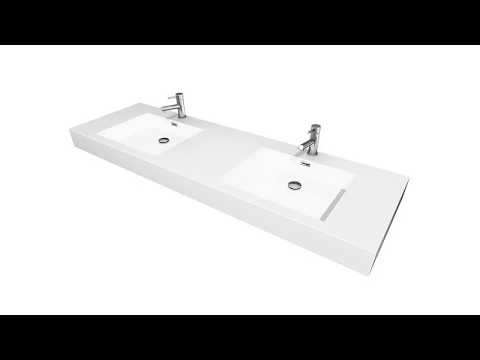 Bathroom Vanity Tops with Integrated Sink