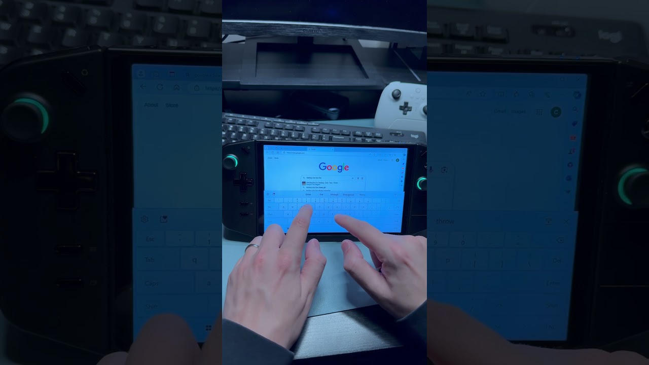 Экранная клавиатура Steam Deck... в Windows
